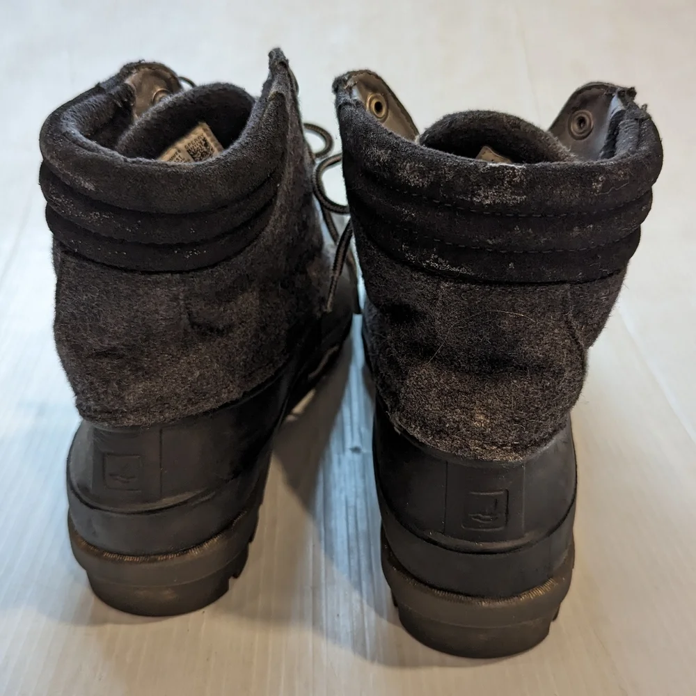 SPERRY Men's Avenue water resistant thinsulate wool blend lace-up duck boots